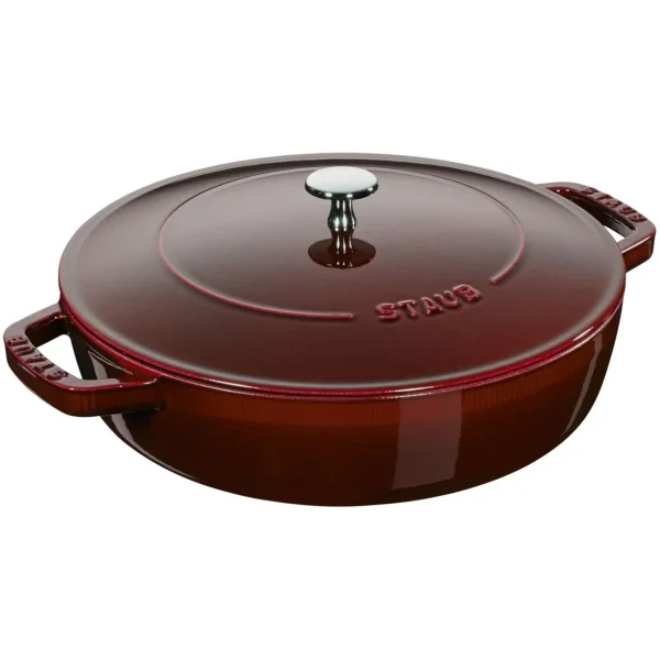 Bräter Mit Chistera Drop-Structure 28 Cm, Gusseisen*STAUB Discount