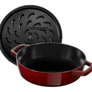 Bräter Mit Chistera Drop-Structure 28 Cm, Gusseisen*STAUB Discount