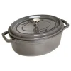 Cocotte 29 Cm, Oval,, Gusseisen*STAUB Best