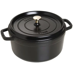 Cocotte 26 Cm, Rund,, Gusseisen*STAUB Discount