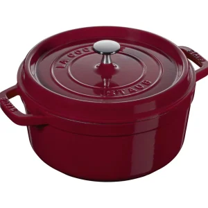 Cocotte 24 Cm, Rund,, Gusseisen*STAUB Clearance