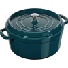 Cocotte 26 Cm, Rund,, Gusseisen*STAUB Hot