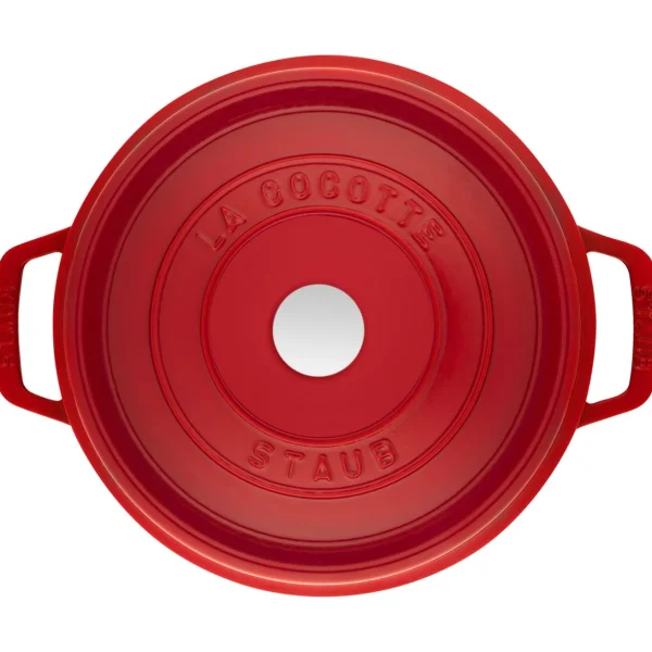 Cocotte Tief 24 Cm, Rund,, Gusseisen*STAUB New