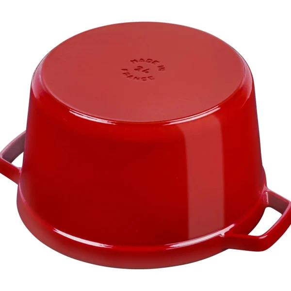 Cocotte Tief 24 Cm, Rund,, Gusseisen*STAUB New