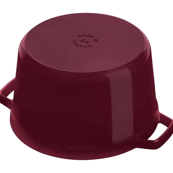 Cocotte Tief 24 Cm, Rund,, Gusseisen*STAUB Discount