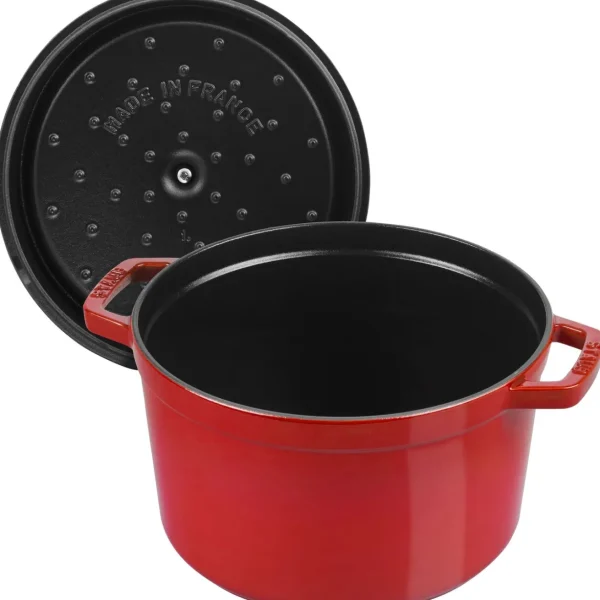 Cocotte Tief 24 Cm, Rund,, Gusseisen*STAUB New