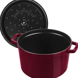 Cocotte Tief 24 Cm, Rund,, Gusseisen*STAUB Discount