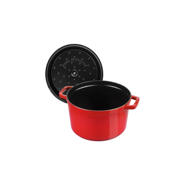 Cocotte Tief 24 Cm, Rund,, Gusseisen*STAUB New