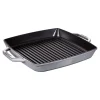 Grillpfanne 33 X 33 Cm, Gusseisen,*STAUB Hot