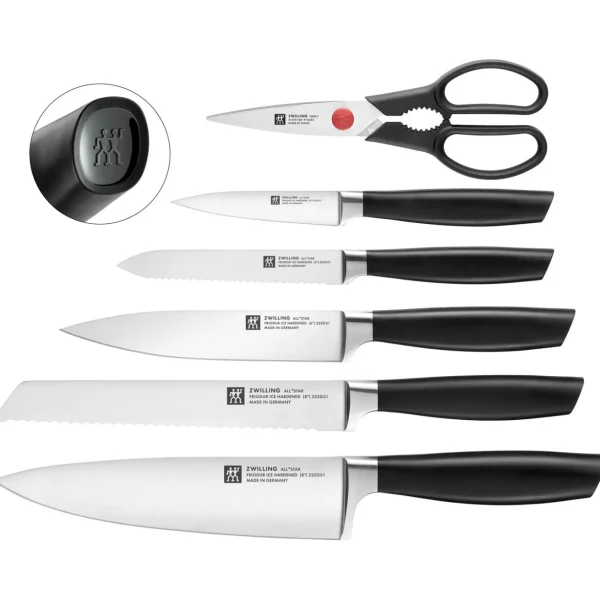 Messerblockset Mit Kis Technologie 7-Tlg, Weis*ZWILLING New