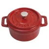 Mini Cocotte 10 Cm, Rund,, Gusseisen*STAUB Hot