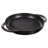 Pure Grill 23 Cm, Rund,, Gusseisen*STAUB Hot