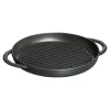 Pure Grill 26 Cm, Rund,, Gusseisen*STAUB Flash Sale