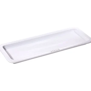 Servierplatte Weis 36 Cm X 14 Cm, Keramik,*STAUB Store