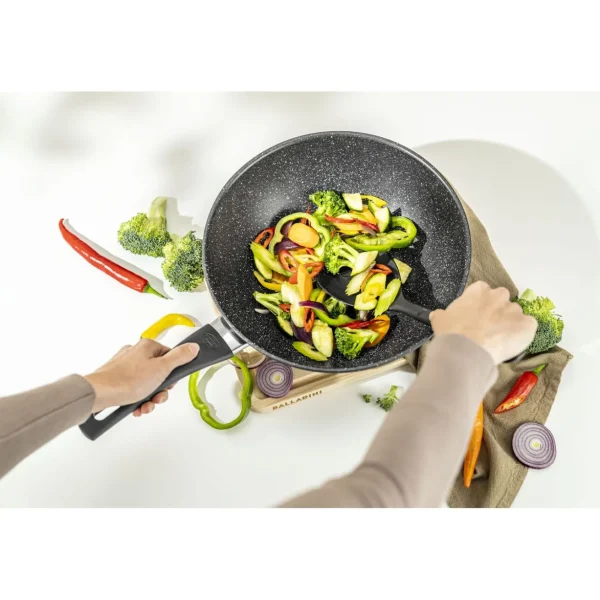 Wok 28 Cm, Aluminium*BALLARINI Best Sale