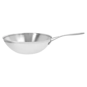 Wok Flacher Boden 30 Cm, 18/10 Edelstahl*DEMEYERE Cheap