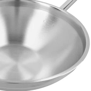 Wok Flacher Boden 36 Cm, 18/10 Edelstahl*DEMEYERE Sale